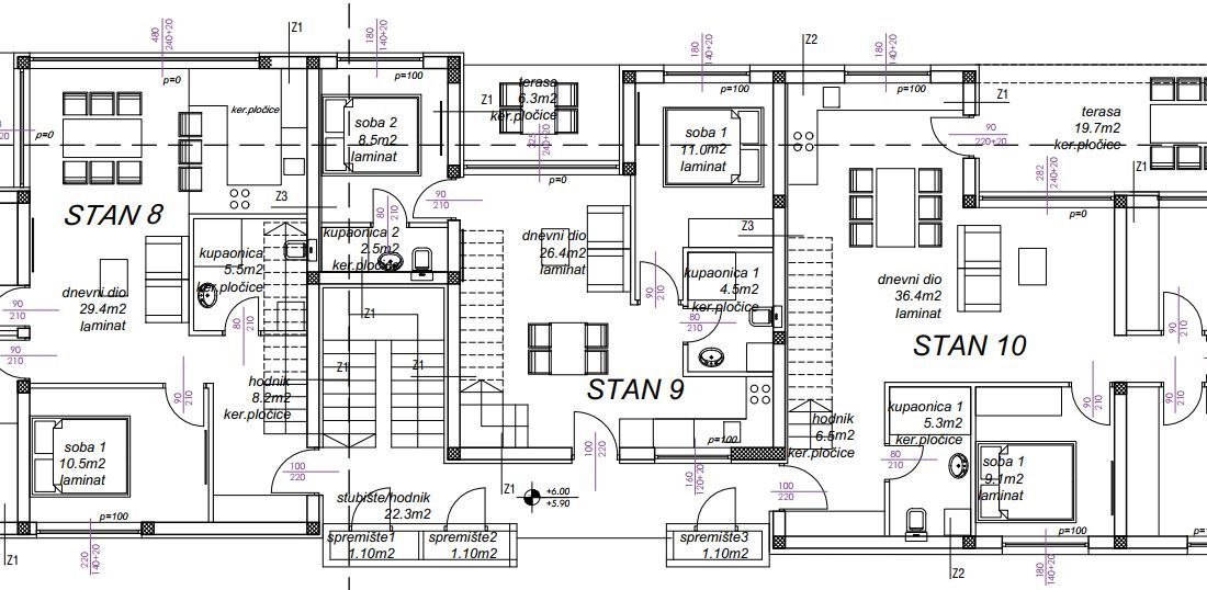 Apartman na moru, Prodaja, Nin, Nin