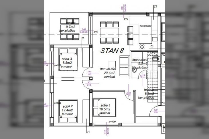 Apartman na moru, Prodaja, Nin, Nin